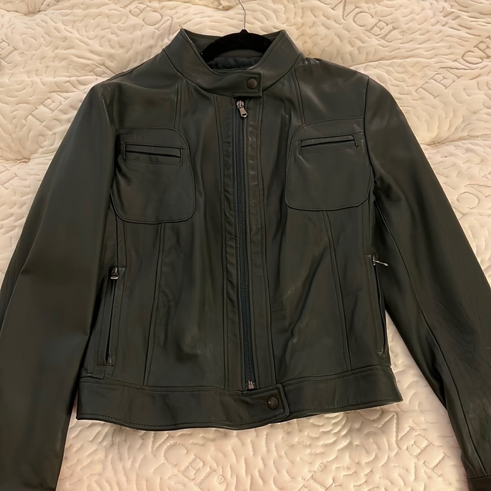 Italian Leather Jacket-46 (Italian sizing)